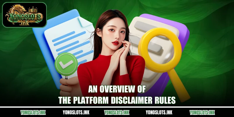 An overview of the platform disclaimer rules