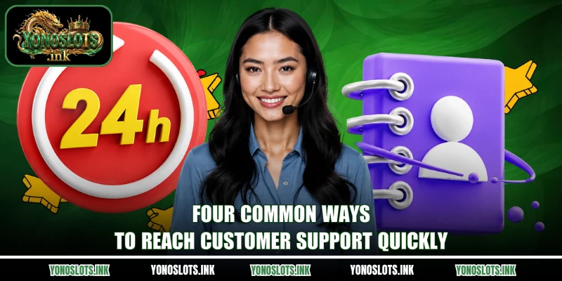 Four common ways to reach customer support quickly