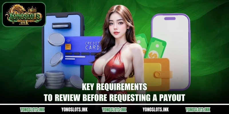 Key requirements to review before requesting a payout
