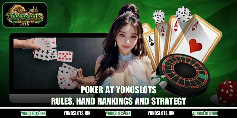 Poker At Yonoslots - Rules, Hand Rankings And Strategy