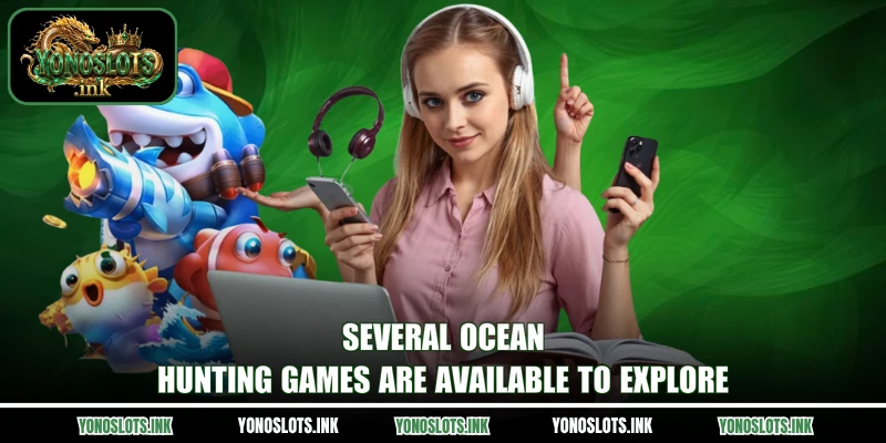 Several ocean hunting games are available to explore